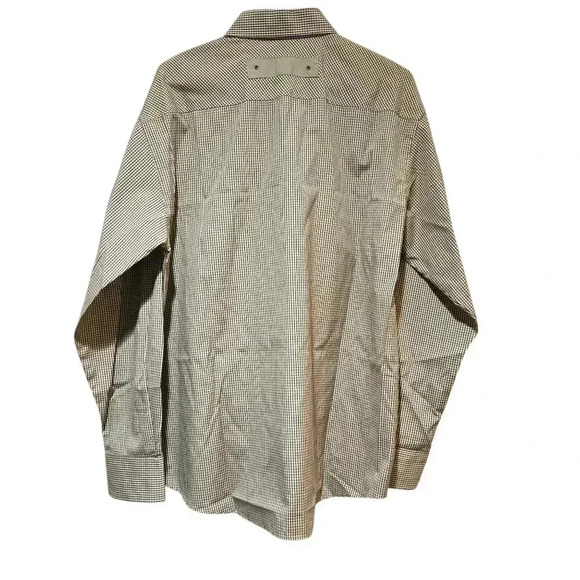 American Heritage Men's Button Down Shirt Brown size L - Picture 4 of 7